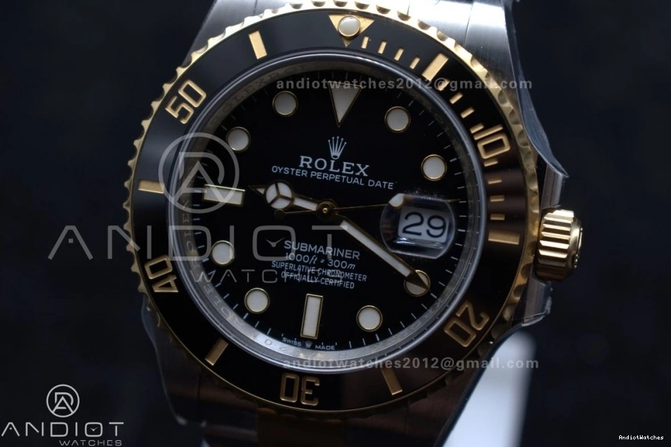 YG Submariner Unique SS Best LN 126613 Clean 1135 Edition VR Ceramic 1:1 Steel Black 904L 0307